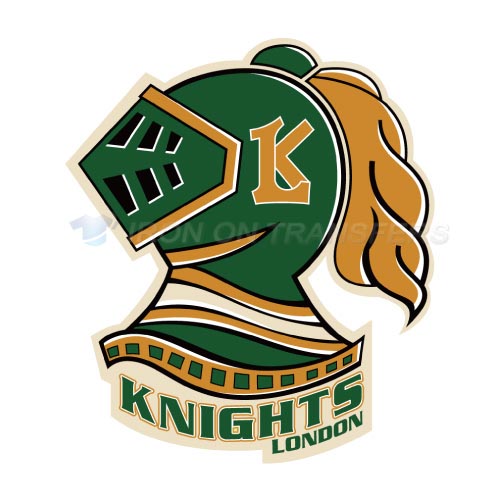 London Knights Iron-on Stickers (Heat Transfers)NO.7338